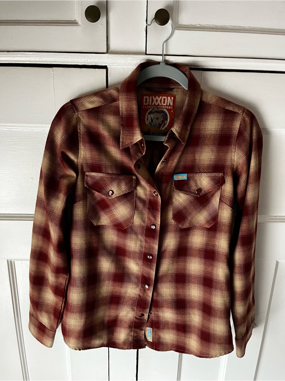 Dixxon Flannel Button-Up Shirt - Women’s Size S